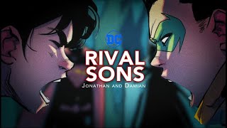 Battle of the Super Sons - Behind The Scenes | Rival Sons - Jonathan and Damian