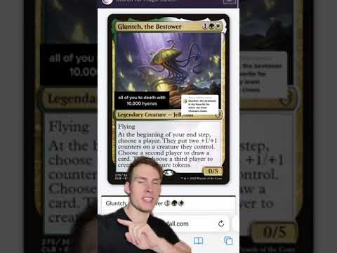 Gluntch the Bestower gets roasted