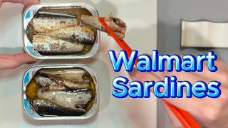 Great Value/Walmart SARDINE Showdown!  Oil vs Water!