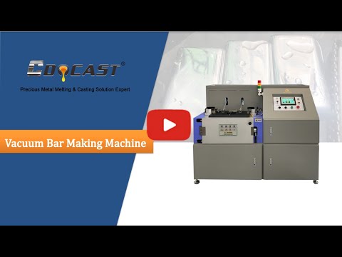 Vacuum gold silver ingot making furnace—Gold, Silver,Copper Vacuum Bullion Casting Machine-CDOCAST