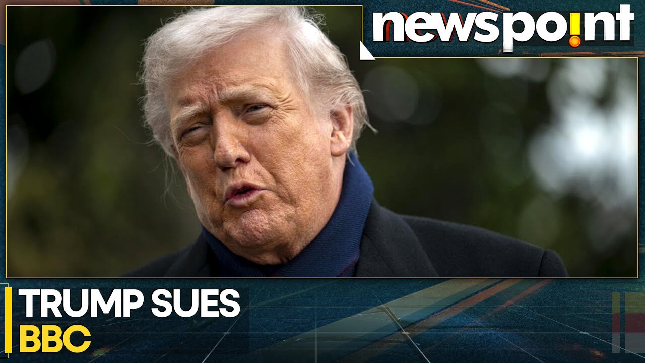 Trump Sues BBC: Trump Files $10 Billion Lawsuit Against BBC | WION Newspoint