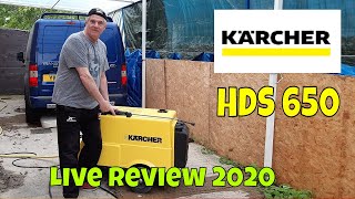 Karcher HDS 650 pressure cleaner live