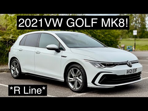 The 2021 VW Golf Mk8 is still the BEST Hot Hatch! Full in depth review *R Line*