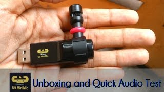 Video thumbnail for world's smallest condensor microphone? (CAD u9) by What to Unbox