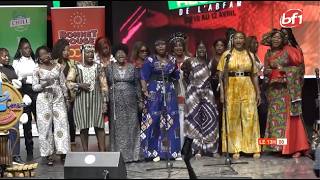 L'association burkinabè des femmes artistes musiciennes chantent pour la paix et la cohésion sociale