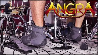 PEDAL DUPLO CAM | ANGRA - CARRY ON | DRUM COVER | PEDRO TINELLO