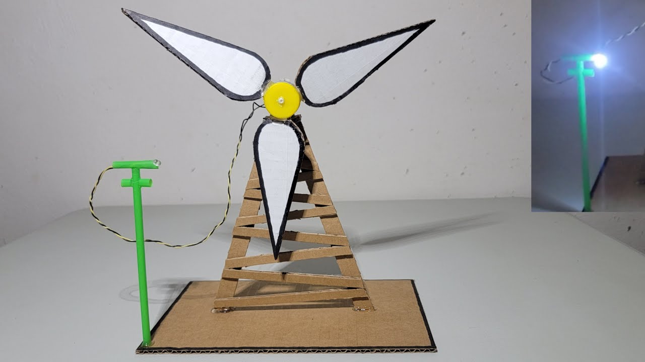Cómo Hacer Un Mini Generador Eólico para la Escuela