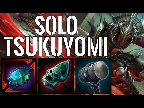 Solo Lane Is Looking Completely Different! Tsukuyomi Solo Gameplay (Smite Conquest)
