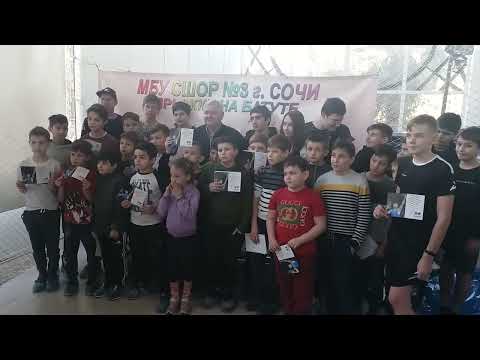 Sydney 2000 Olympic Men's trampoline champion Alexander Moskalenko visited Sochi (Feb 2019)