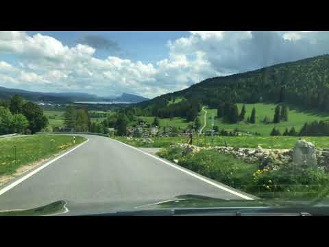 Driving to Le Brassus