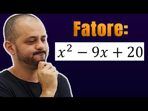 Fatorando um polinômio - FATORAÇÃO - MATEMÁTICA BÁSICA