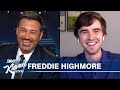 Freddie Highmore on Quarantine Beard, COVID Tests & The Good Doctor