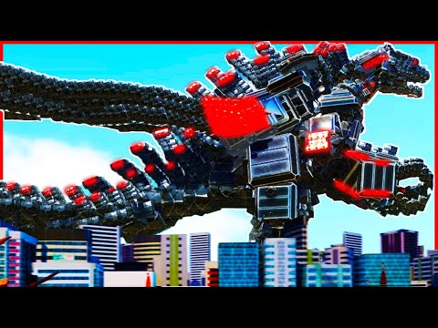 NEW Mecha Godzilla 2021 Strongest Unit In ARBS! - Animal Revolt Battle Simulator