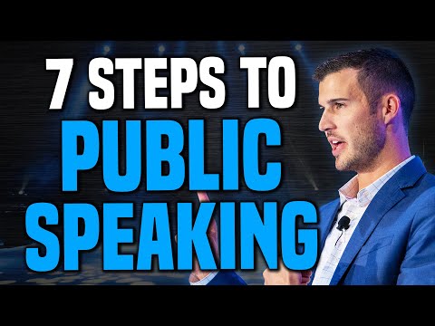 7 Steps To Become A World-Class Public Speaker! | Keynote Speech Structure
