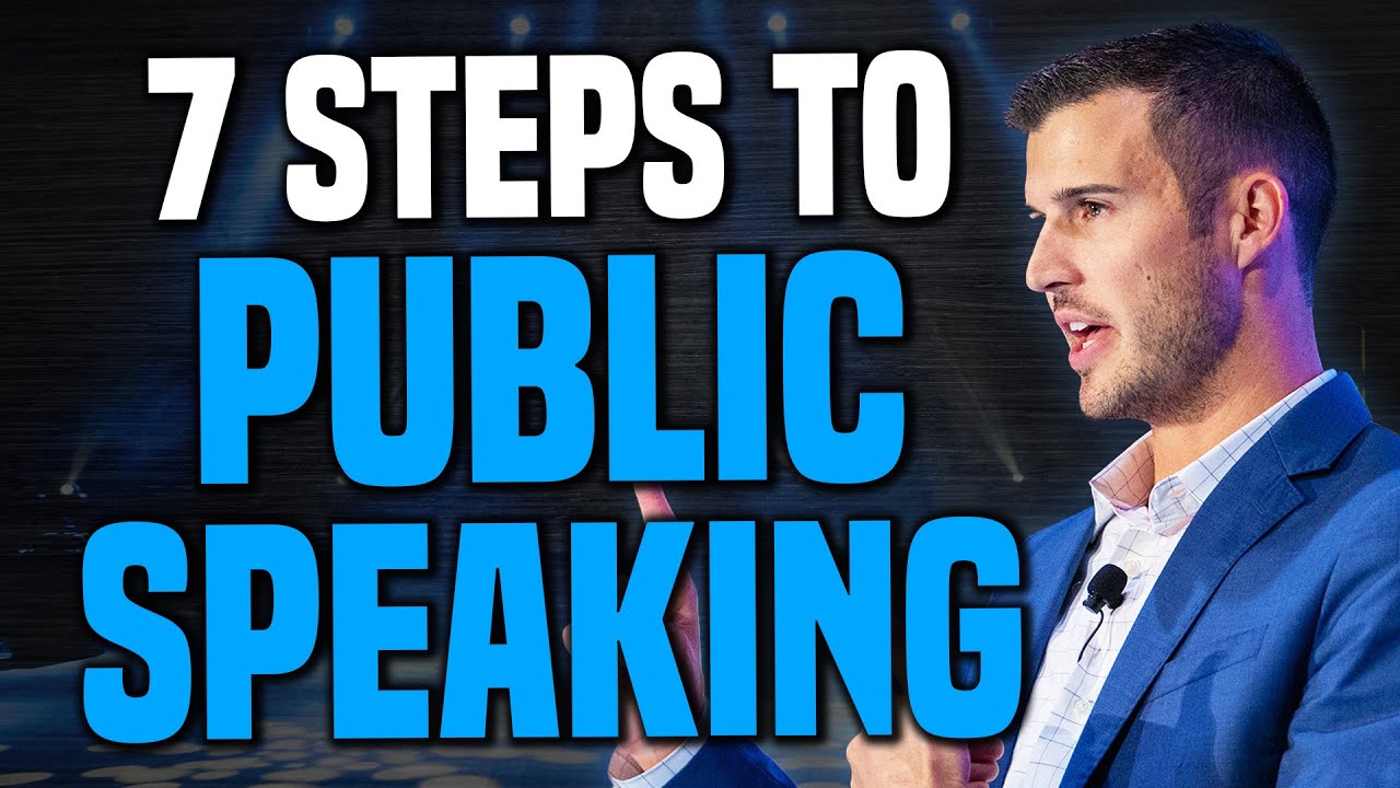 7 Steps To Become A World-Class Public Speaker! | Keynote Speech Structure