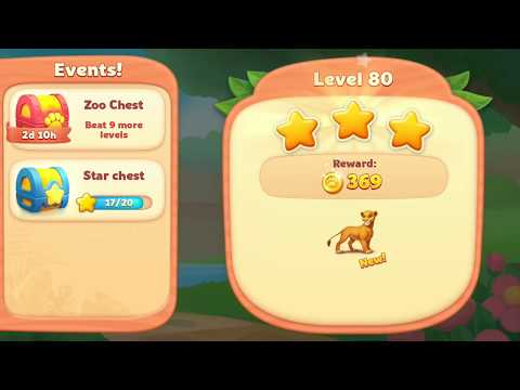 Wildscapes Level 80 | NO BOOSTERS - Walkthrough