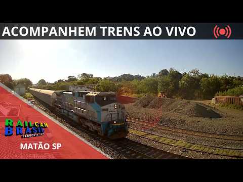 TRENS AO VIVO EM MATÃO SP