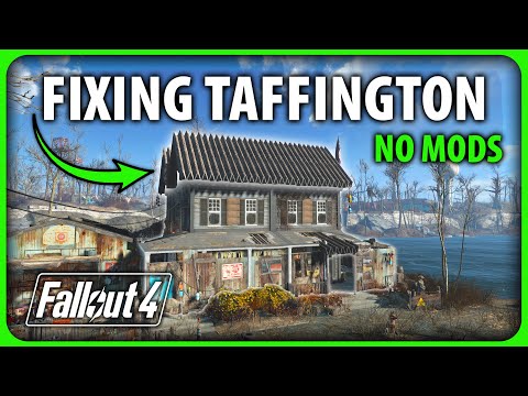 Fallout 4 - Fixing Taffington Boathouse (No Mods)