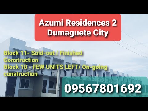 Azumi Residences 2 Dumaguete City- Site and Construction Update
