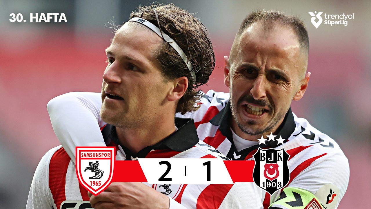 Samsunspor vs Beşiktaş JK Highlights