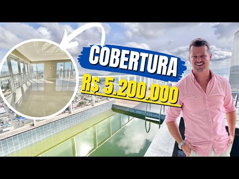Cobertura no Ed. Biarritz Residence em Balneário Camboriú - vídeo