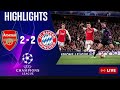 Arsenal Vs Bayern Munich (2-2) - All Goals & Highlights - UEFA Champions League 2023-2024 🔥
