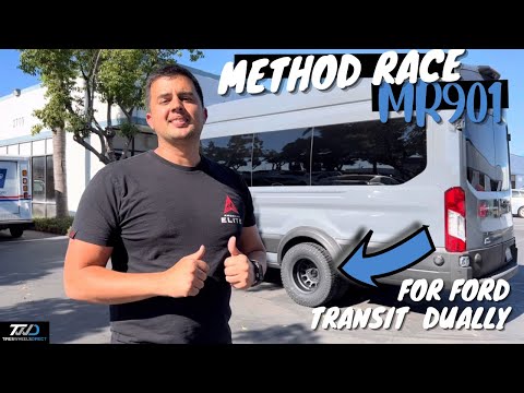 FORD TRANSIT DUALLY on a set of Method Race Wheels MR901!