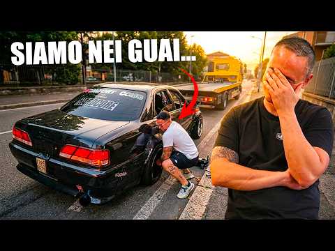 Ci siamo quasi SCHIANTATI con la Toyota Cresta | Test Drive finito MALE