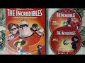 Opening To The Incredibles 2005 DVD Both Discs