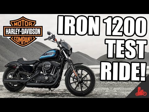 IRON 1200 Test Ride! - 2018 Harley-Davidson Sportster