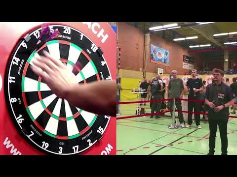 Highlights des Spiels Matteo Mastrocola gegen Jarod Becker / MyDartCoach Championship Runde der l...