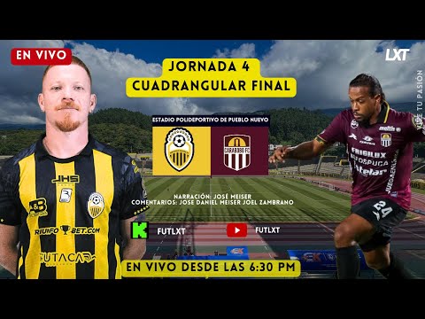 DEPORTIVO TACHIRA VS CARABOBO - 🔴 EN VIVO 🔴 - JORNADA 4 CUADRANGULAR  LIGA FUTVE