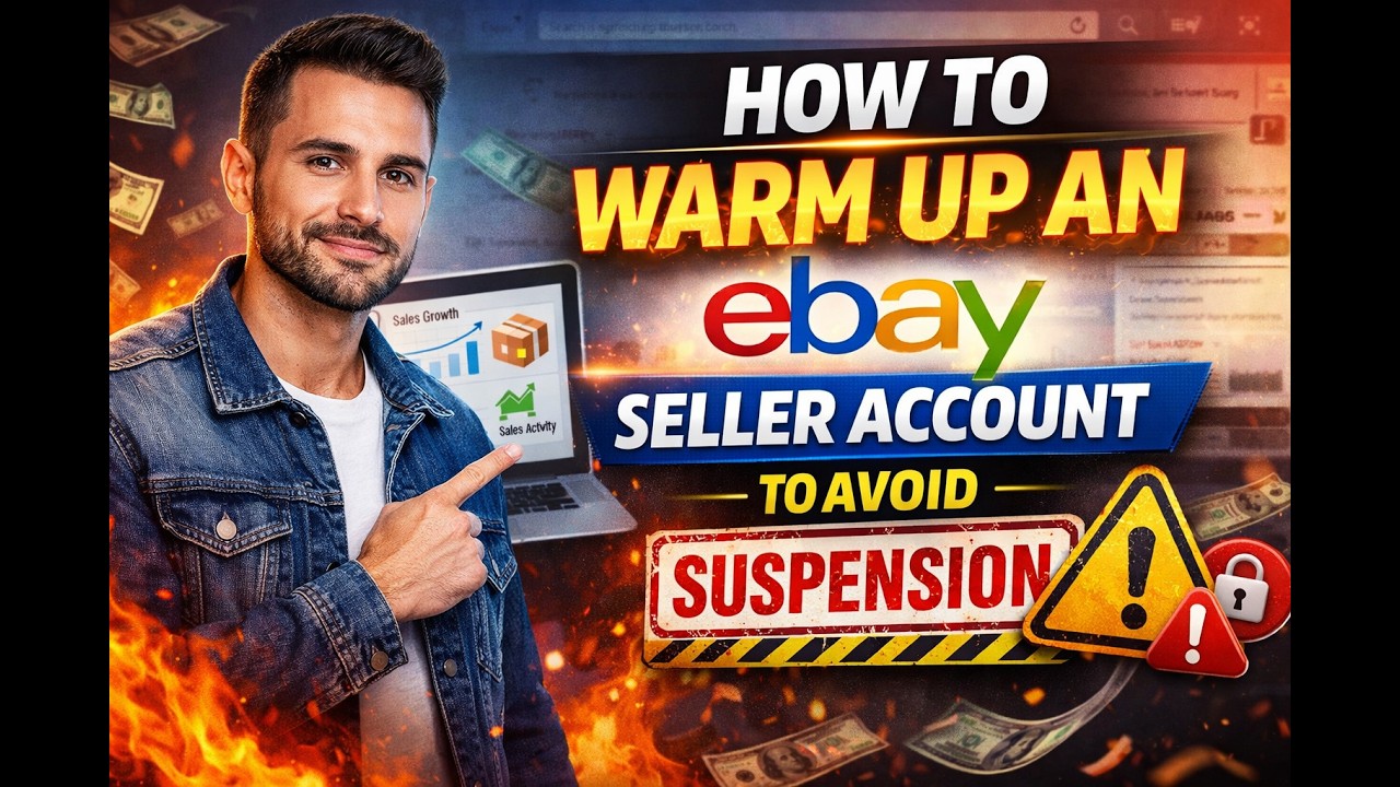 eBay Stealth Accounts: Top Tips for Warming Up eBay Stealth Accounts Successfully!🔥