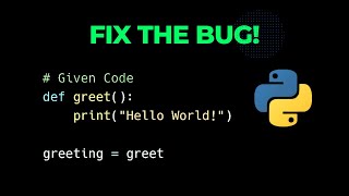 Python Function Quiz #56 Fix the Error in Python: A Coding Challenge | Python for Beginners
