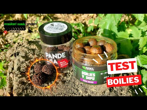 TEST Boilies Chytil Pandemia a Giga squid Nikl | Podaří se na to něco chytnout ?|