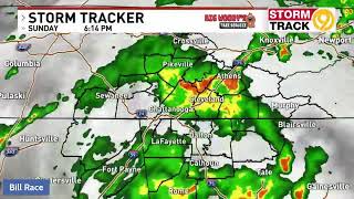 Sunday Night Storm Tracking