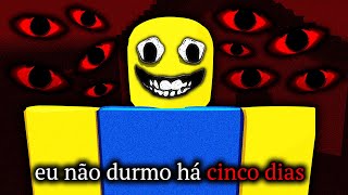 um jogo perturbador sobre insônia no roblox
