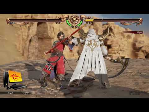 PC GAMING SOUL CALIBER 6 KILIK vs ZASALAMEL