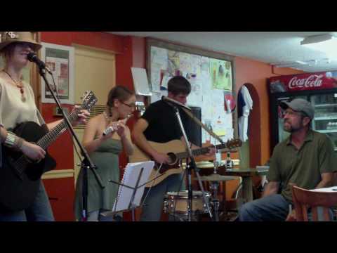 Open Mic Night at Malelani Cafe - Rebecca,  Bob, and Dylan - "City Walk" (Original Song)