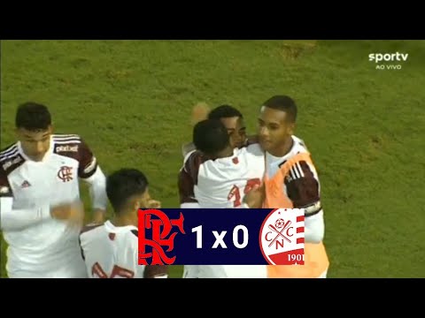 Gol: 🇦🇱 Flamengo 1 x 0 Náutico 🇦🇹 - Copinha 2022 (SporTV)