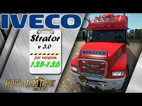 IVECO STRATOR for [1.25-1.26] Free download ETS2 (Euro Truck Simulator 2)