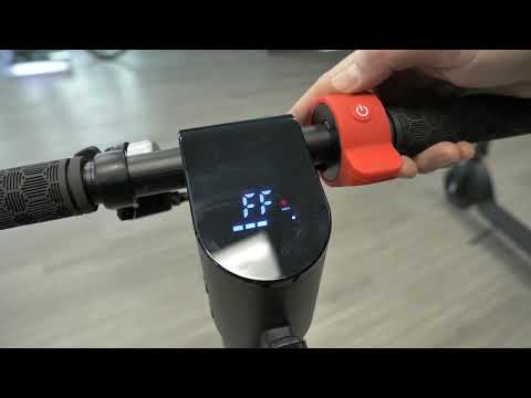 X7 X8 Scooter P Setting - Electric Scooter Display Review