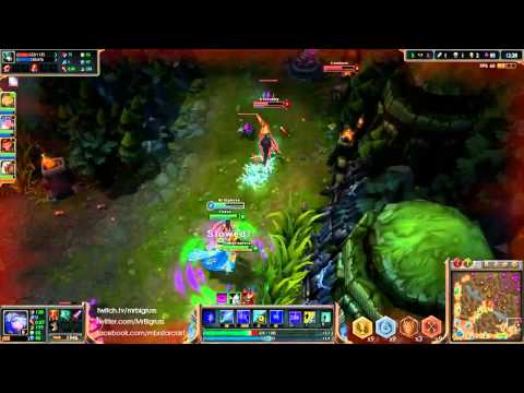 Ashe AD Carry Vs. Caitlyn - [Replay LOL] 2014