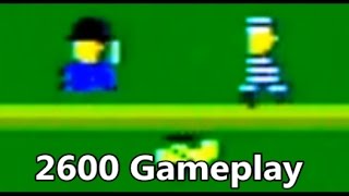 Keystone Kapers Atari 2600 Gameplay - The No Swear Gamer