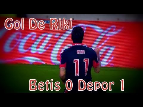 Golazo de Riki Betis 0 Depor 1