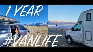 1 Year of Van Life / Toyota Sienna & Box Truck / Questions & Answers