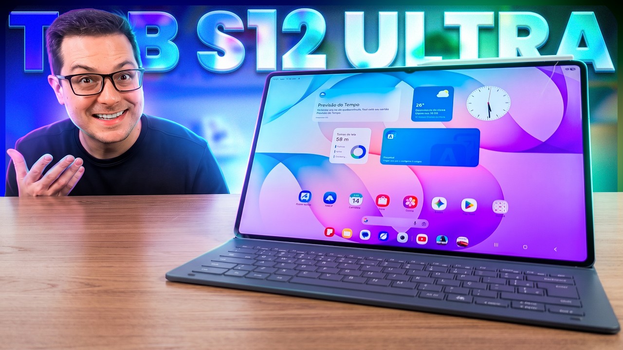 TABLET OU NOTEBOOK? Galaxy Tab S12 Ultra é ABSURDO!