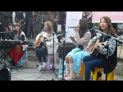 150315 CLC (씨엘씨) - Payphone @ Hongdae Playground