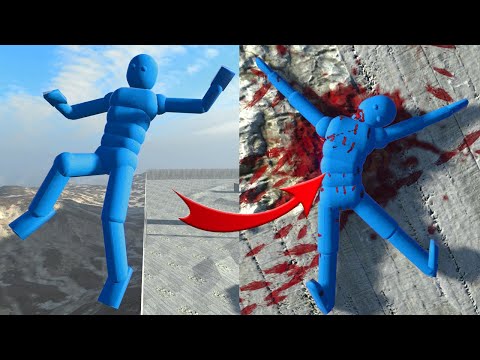 NPCs Euphoria Ragdolls Falling Physics  Overgrowth