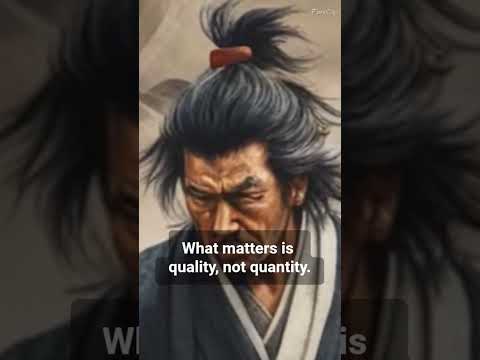 Miyamoto Musashi Quotes Ep.94 ― One Strike of Resolve Beats a Thousand Moves